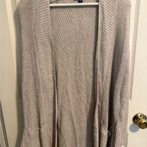 American Eagle Outfitters Tan Knit Cardigan size M